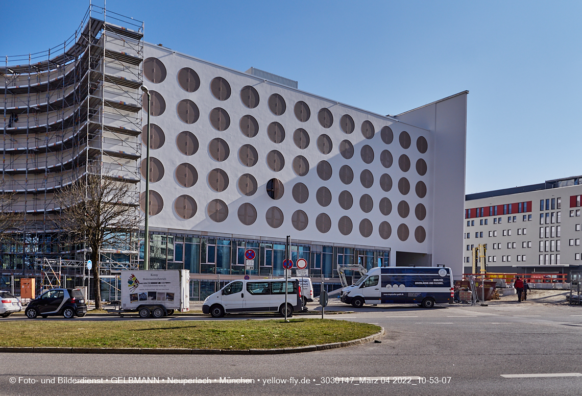 04.03.2022 - Baustelle R.EVO in Neuperlach-Süd